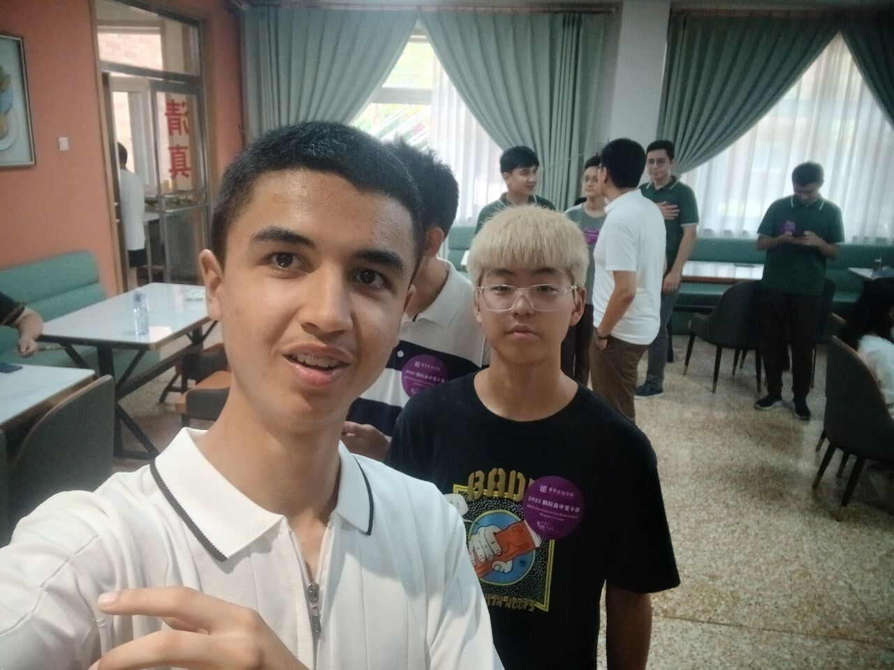 Selfie with a new friend at Yinghua camp